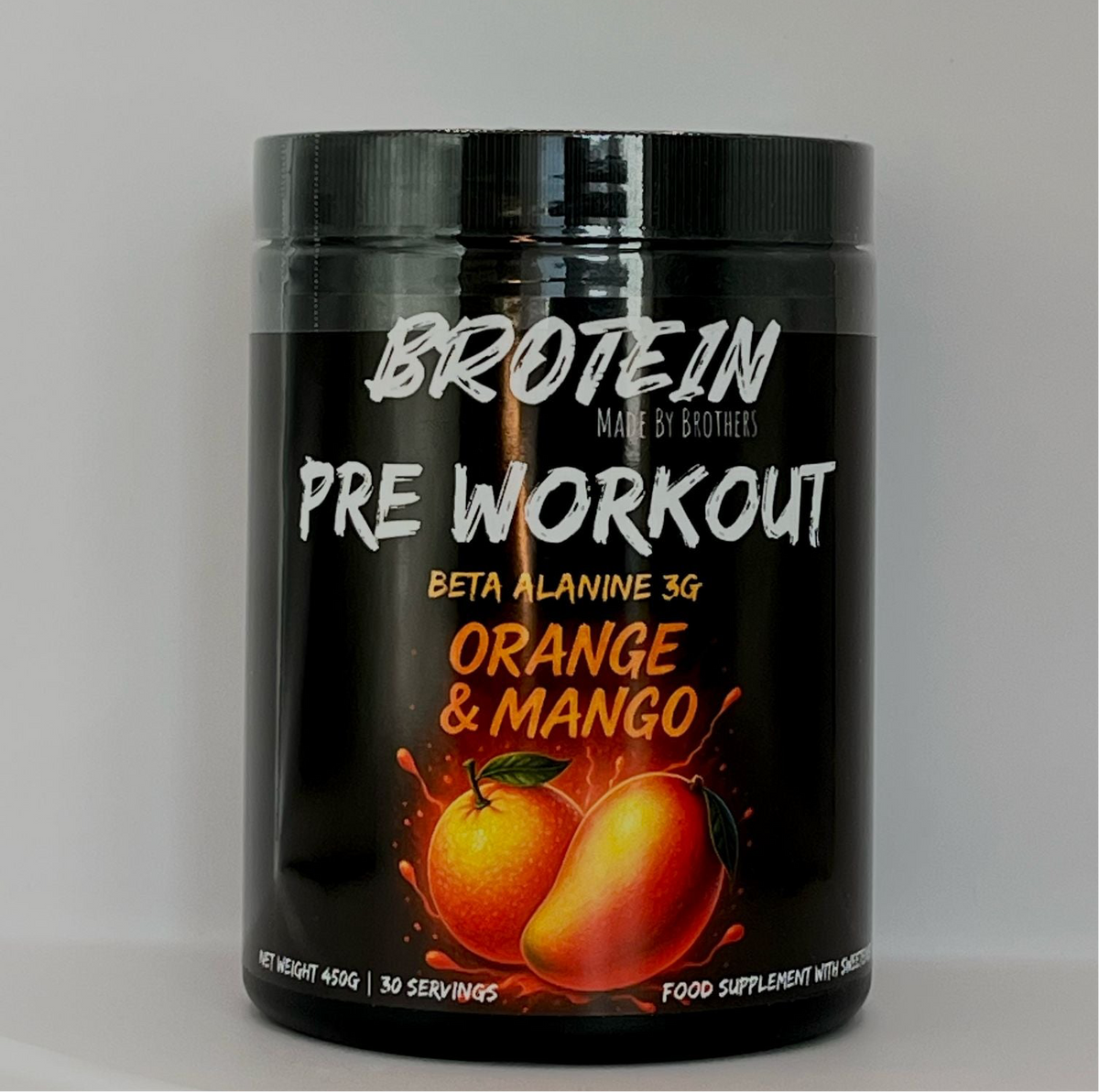 Orange and Mango Pre-workout Pro 450g