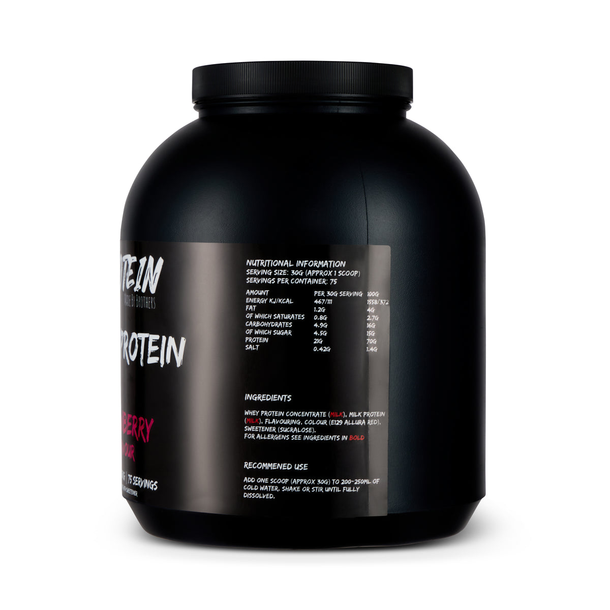 Strawberry Whey Protein Powder 2.25kg