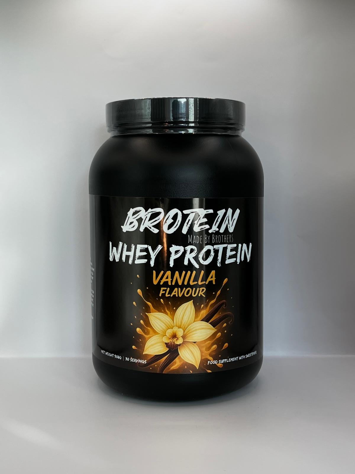 Vanilla Whey Protein Powder 908g