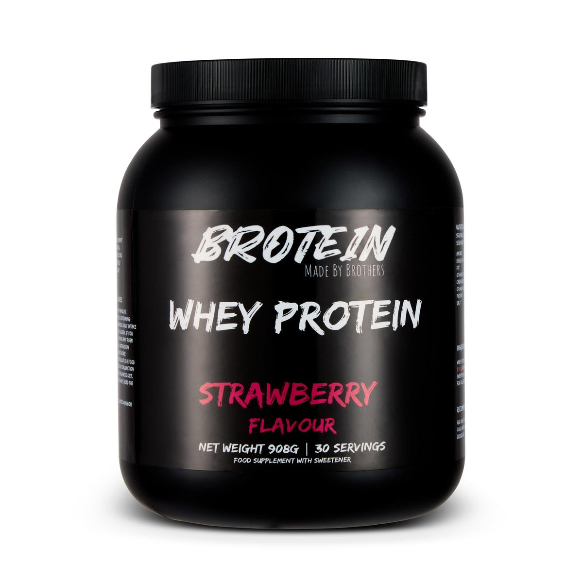 Strawberry Whey Protein Powder 908g