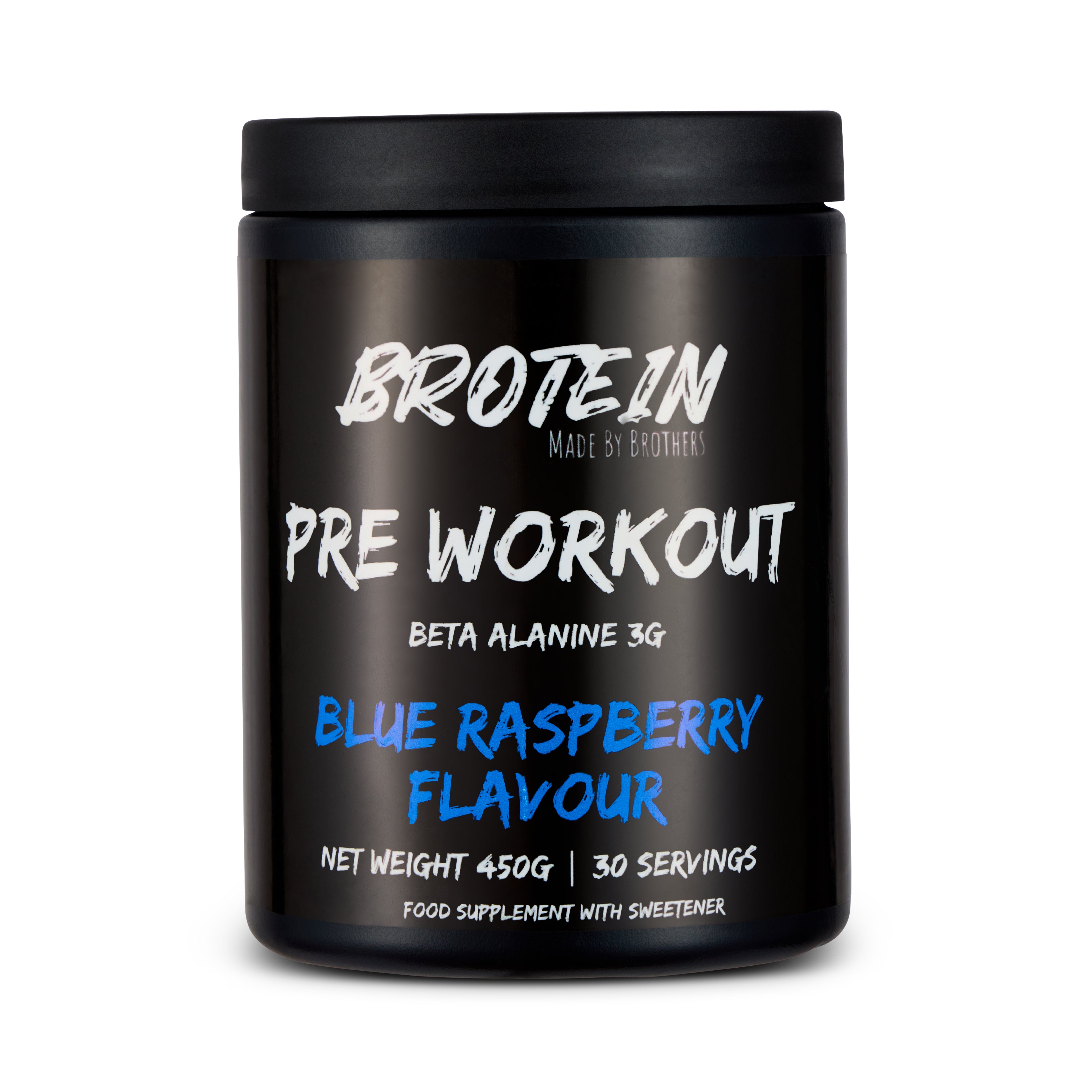 Blue Raspberry Pre-Workout Pro 450g– Brotein